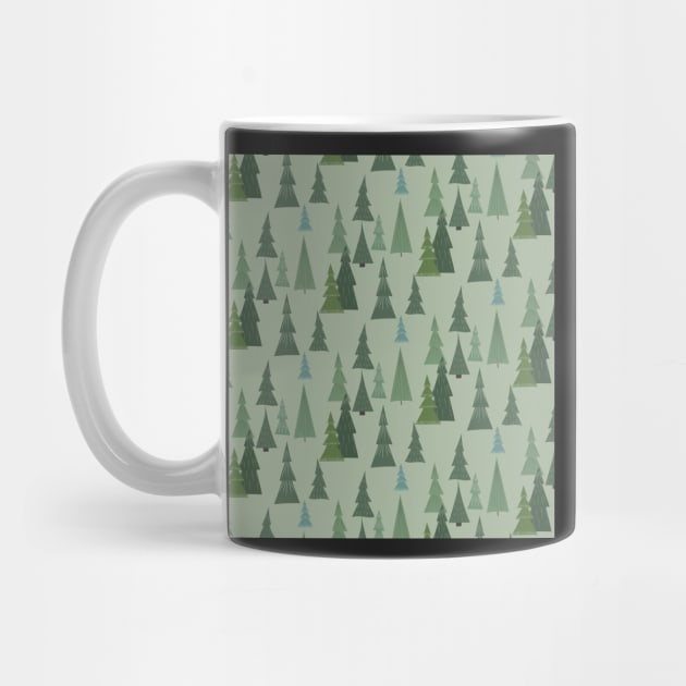 Christmas tree pattern by Lozovytska